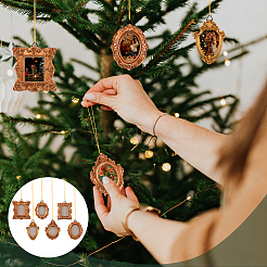 Mini Resin Hanging Photo Frame&nbsp;AJEW-WH0410-344