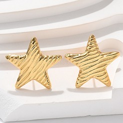 304 Stainless Steel Stud Earrings&nbsp;EJEW-L296-005G