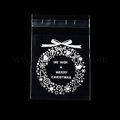 Christmas Theme Plastic Bakeware Bag&nbsp;OPP-Q004-03G