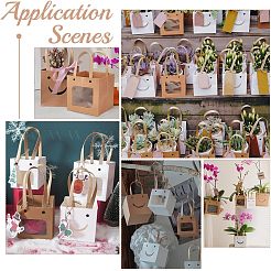 Craft Paper Handbags&nbsp;CARB-WH0018-03A