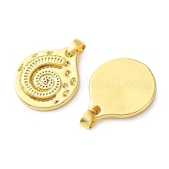 Brass Pendants&nbsp;KK-CBA9FD2-01G