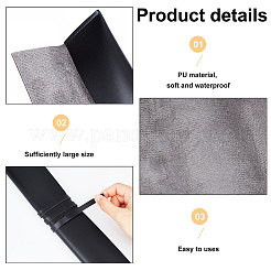 2Pcs 2 Colors Imitation Leather Drumstick Storage Bag Protective Bag&nbsp;AJEW-OC0005-12