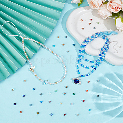 1920Pcs 24Colors Faceted Bicone Glass Beads Strands&nbsp;EGLA-PH0001-95