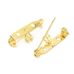 Brass Bar Pins with Loop for Brooch Making&nbsp;KK-NH0001-22G
