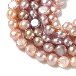 Natural Cultured Freshwater Pearl Beads Strands&nbsp;PEAR-C004-21D
