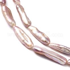 Natural Baroque Keshi Pearl Beads Strands&nbsp;PEAR-B004-04B-02A