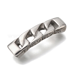 304 Stainless Steel Slide Charms&nbsp;STAS-F356-10P-03