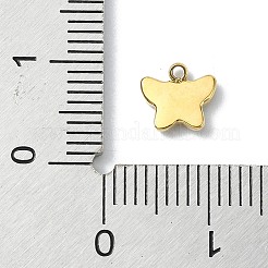304 Stainless Steel Black Enamel Charms&nbsp;STAS-L022-439G-01