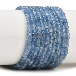 Natural Devil Blue Aquamarine Beads Strands&nbsp;G-B175-C02-2x2mm