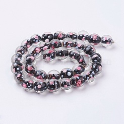 Handmade Lampwork Beads Strands&nbsp;LAMP-K027-05