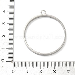 304 Stainless Steel Open Back Bezel Pendants&nbsp;STAS-B126-06G-P