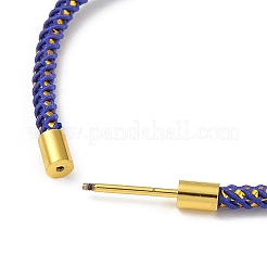 Braided Nylon Cord Bracelet Making&nbsp;MAK-L043-01G-07