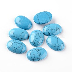 Oval Synthetic Turquoise Cabochons&nbsp;G-I171-18x25mm-05