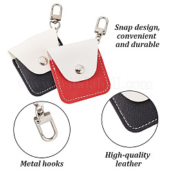 4Pcs 2 Colors PU Imitation Leather Coin Bags&nbsp;AJEW-GL0002-51