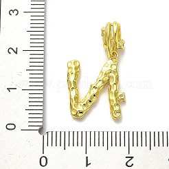 Rack Plating Brass Micro Pave Cubic Zirconia European Dangle Charms&nbsp;KK-L210-015G-N