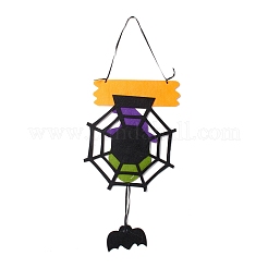 Halloween Theme Felt Cloth Hanging Door Signs&nbsp;HJEW-B005-02