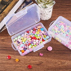 10Pcs Rectangle Plastic Bead Storage Containers&nbsp;CON-BC0007-80