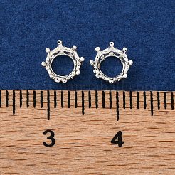 Crown Brass Beads&nbsp;KK-K378-45A-S