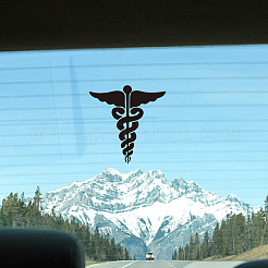 4Pcs 4 Styles Valentine's Day PET Waterproof Self-adhesive Car Stickers&nbsp;DIY-WH0308-225A-002