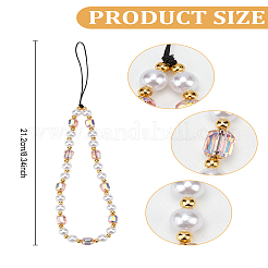 1Pc Plastic Mobile Straps&nbsp;HJEW-LP0002-35