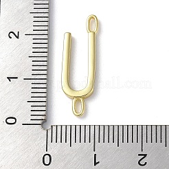Rack Plating Brass Connector Charms&nbsp;KK-P245-07G-U