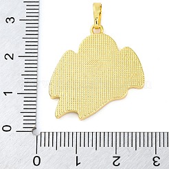 Halloween Theme Brass Enamel Pendants&nbsp;KK-S401-05G-A