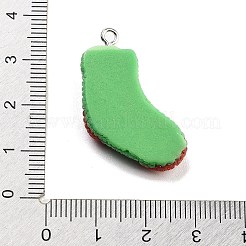 Christmas Theme Opaque Resin Pendants&nbsp;RESI-F054-A04