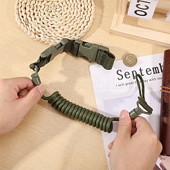 Nylon Outdoor Tactical Spring Lanyard&nbsp;AJEW-WH0752-319B