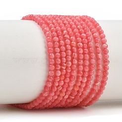 Dyed Synthetic Rhodochrosite Beads Strands&nbsp;GG-CBA0389-A03-2mm