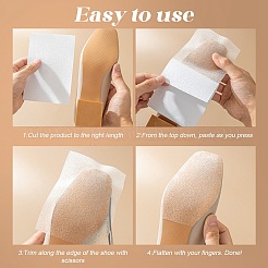 Synthetic Rubber Self-Adhesive Shoes Sole Protector Roll with Anti-Slip Lattice Texture&nbsp;FIND-WH20019-171