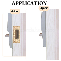 16Pcs Plywood Door Edge Hole Filler Plate&nbsp;DIY-CP0014-15C