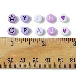 200Pcs Mixed Style and Shapes Acrylic Beads&nbsp;OACR-FS0001-68C