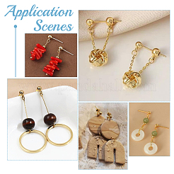 304 Stainless Steel Ball Post Stud Earring Findings&nbsp;STAS-UN0063-09
