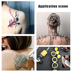 Transparent Plastic Tattoo Ink Cup Holder&nbsp;MRMJ-PH0001-31