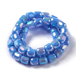 Electroplate Opaque Glass Beads&nbsp;LS-GLAA-F108-10B-03