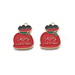 Rack Plating Alloy Enamel Charms&nbsp;ENAM-N055-162