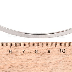 4MM 201 Stainless Steel Wire Choker Necklaces&nbsp;NJEW-Z098-06P