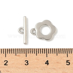 Alloy Toggle Clasps&nbsp;FIND-B047-07P