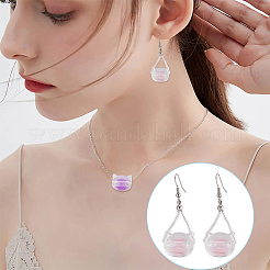 5 Bags 5 Colors Transparent Acrylic Beads&nbsp;MACR-WR0001-02