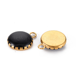304 Stainless Steel Enamel Charms&nbsp;LS-STAS-Q241-018F
