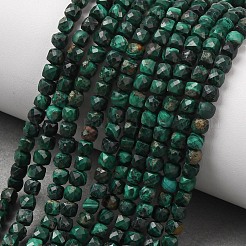 Natural Malachite Beads Strands&nbsp;G-C262-C02-4mm
