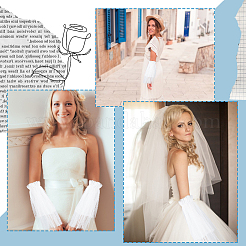 Wedding Nylon Arm Oversleeves for Women&nbsp;AJEW-WH20007-91A
