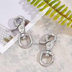 2Pcs Stainless Steel Swivel Clasps&nbsp;STAS-DC0015-60
