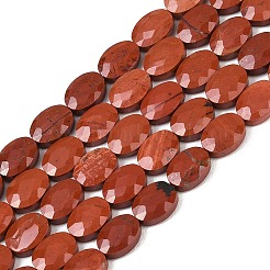 Natural Red Jasper Beads Strands&nbsp;G-H349-A01-05