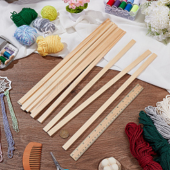 12Pcs Wood Craft Sticks&nbsp;AJEW-BC0010-05B