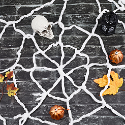 Polyester Spider Web Party Decoration&nbsp;AJEW-WH20033-073A