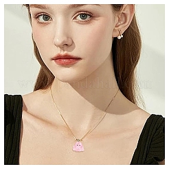 10Pcs 5 Colors Resin Pendants&nbsp;RESI-YW0004-82