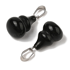 Natural Obsidian Pendants&nbsp;G-B127-03P-17