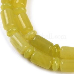 Natural Lemon Quartz(Heated) Beads Strands&nbsp;G-M420-C05-02