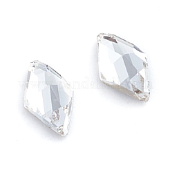 Glass Rhinestone Cabochons&nbsp;RGLA-L025-D01-001